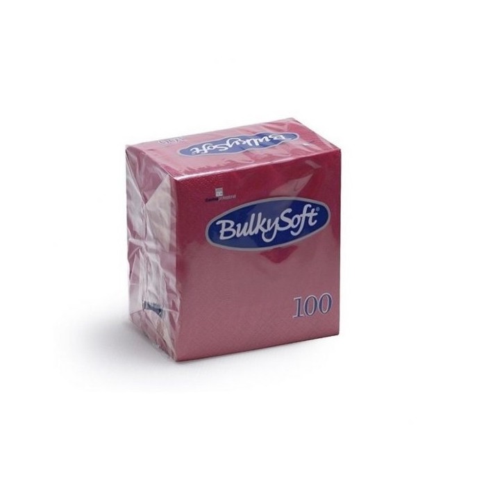 TOVAGLIOLO 24x24 2V BORDEAUX "SOFFICE" (ct.24) PZ.100
