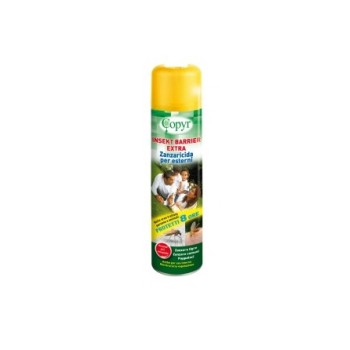 Insetticida Spray Insekt Barrier Extra 600 ml – Barriera 8 Ore Zanzare e Mosche