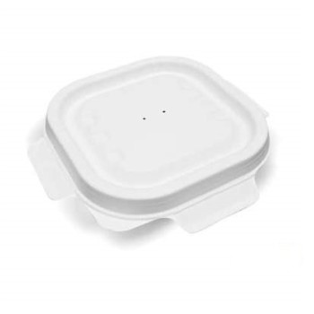 COPERCHIO IN POLPA BIANCO (PER VASCHETTA SDG 3453 350 ML) (ct.4) PZ.125