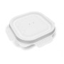 COPERCHIO IN POLPA BIANCO (PER VASCHETTA SDG 3453 350 ML) (ct.4) PZ.125