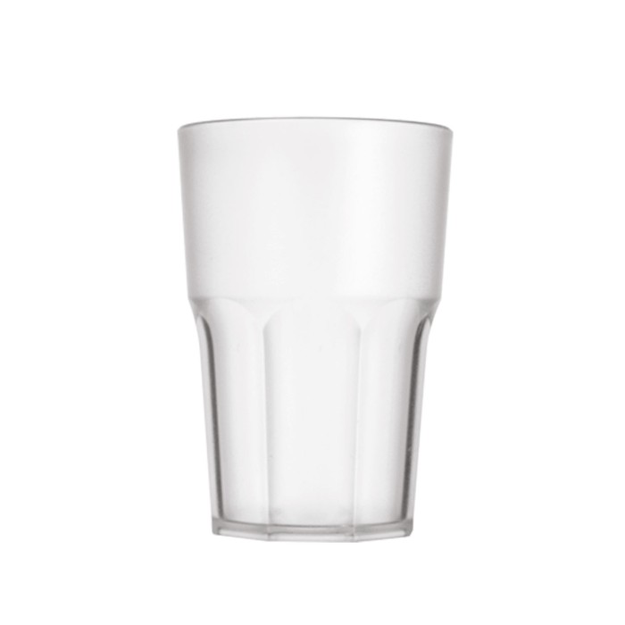 BICCHIERE GRANITY PS TRASP. SATINATO RIUTILIZZ. CC.400 (ct.15) PZ.5