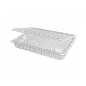 FRESH BOX COFANETTO PET C/COPERCHIO PIATTO GR.250 "TM" PZ.200