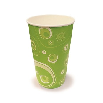 BICCHIERE IN CARTA 37M "VINTAGE VERDE" ML.300 (tacca) (ct.20) PZ.100