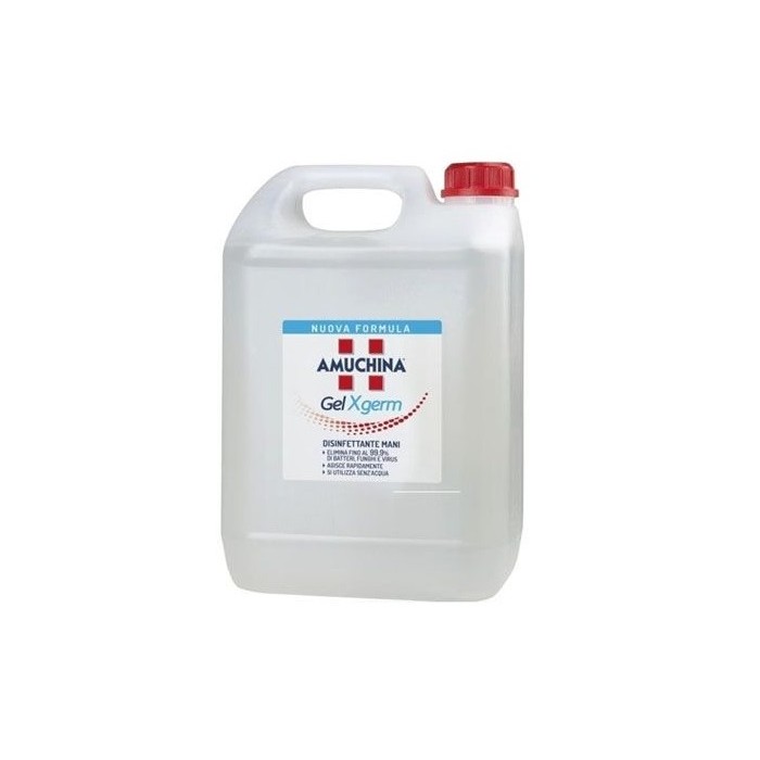 AMUCHINA GEL X-GERM DISINFETTANTE MANI P.M.C. (ct.2) LT.5