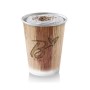 BICCHIERE BIO IN CARTA 42M "PALM LEAF" ML.350 (ct.20) PZ.100