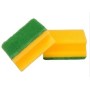 ACCOPPIATO SPUGNA SALVADITA GIALLA/VERDE cm9x7x4,2 (ct.21) PZ.3