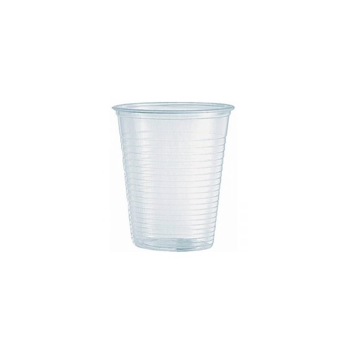 BICCHIERE ACQUA TRASPARENTE "LARIPLAST" CC.200 (ct.30) PZ.100