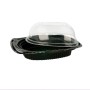 VASCHETTA NERA c/coperchio "CHICKEN BOX" x ASPORTO POLLO Grande PZ.110