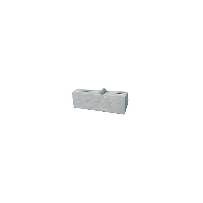 DISPENSER in plastica bianco x PELLICOLA/ALLUMINIO c/taglierina PZ.1