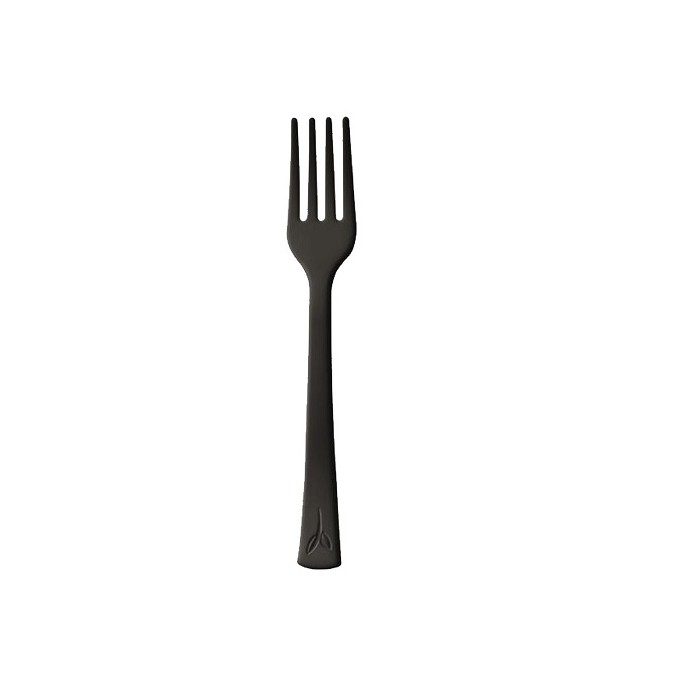 FORCHETTINA MINI NERA BIO CM.10 (ct.20) PZ.100
