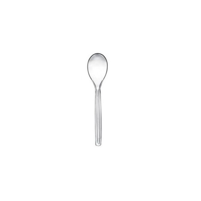 CUCCHIAINO CAFFE TRASPARENTE in PS cm.12 (ct.20) PZ.50
