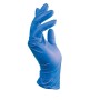NEW MED STARBLUE PLUS GUANTI IN NITRILE BLU S/TALCO gr.4,8/5 (L) PZ.100
