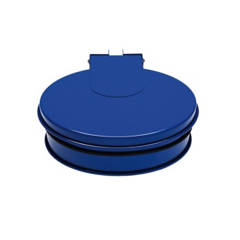 REGGISACCO TONDO C/COPERCHIO BLU PZ.1