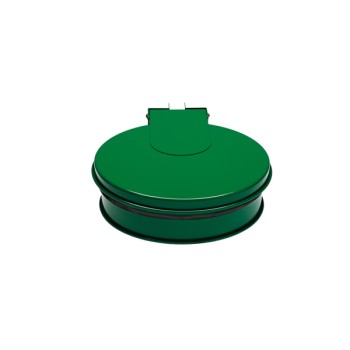 REGGISACCO TONDO C/COPERCHIO VERDE PZ.1