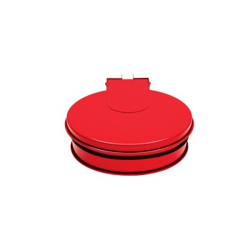 REGGISACCO TONDO C/COPERCHIO ROSSO PZ.1