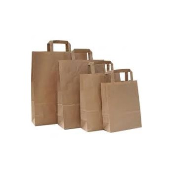 SHOPPER IN CARTA AVANA 24+10x32h (ct.16) PZ.25