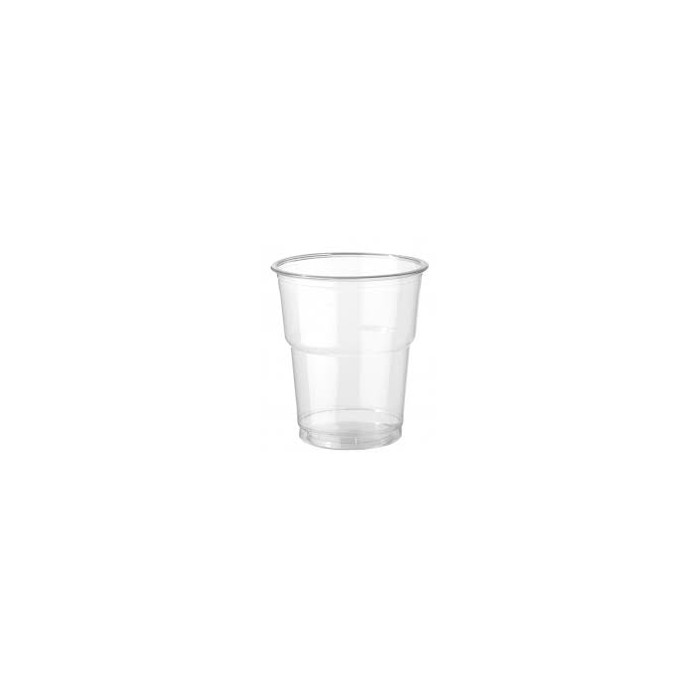 BICCHIERE PET CC.250 TACCA 0,2 (no coperchio) (ct.25) PZ.50