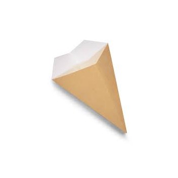 CONO PORTA FRITTO PICCOLO AVANA H175 (ct.18) PZ.50