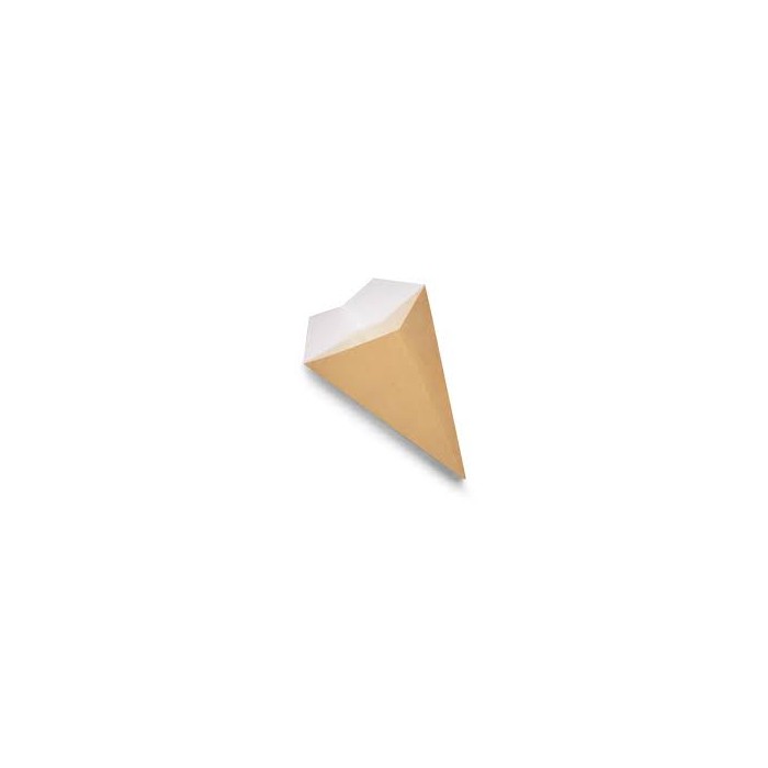 CONO PORTA FRITTO PICCOLO AVANA H175 (ct.18) PZ.50