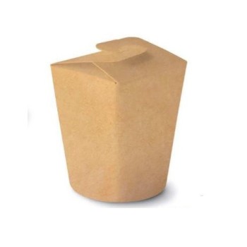 FOOD CUP/PASTA BOX IN CARTONCINO AVANA BIOCOMP. ML.750 (ct.10) PZ.43