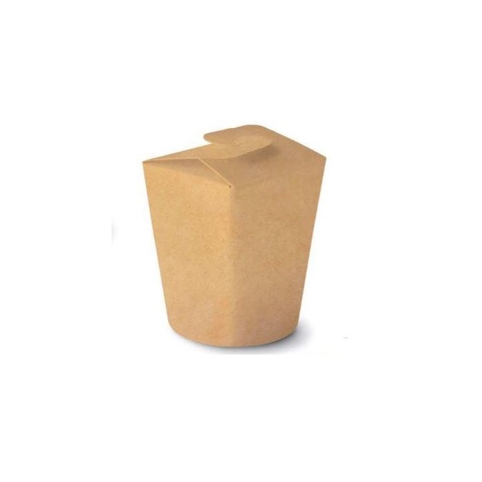 FOOD CUP/PASTA BOX IN CARTONCINO AVANA BIOCOMP. ML.750 (ct.10) PZ.43