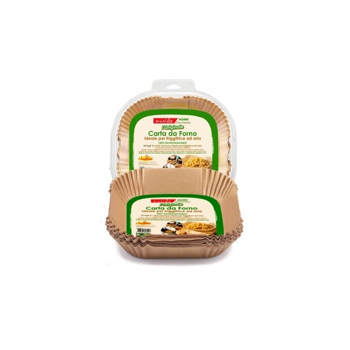 CARTA FORNO foglio quadrato 20x20 "ideale per friggitrice ad aria" PZ.50