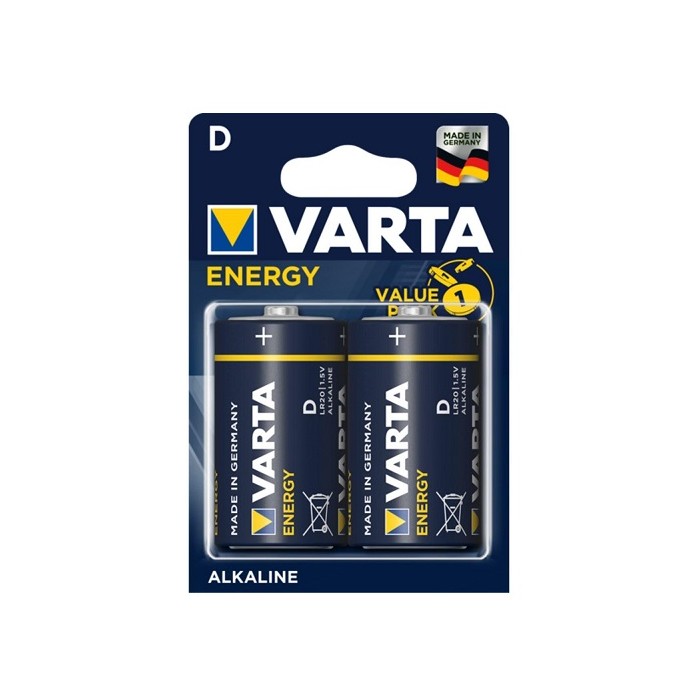 BATTERIA VARTA ENERGY TORCIA PZ.2
