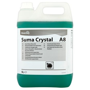 SUMA CRYSTAL A8 (brillantante super conc. x acque dure) (ct.2) LT.5