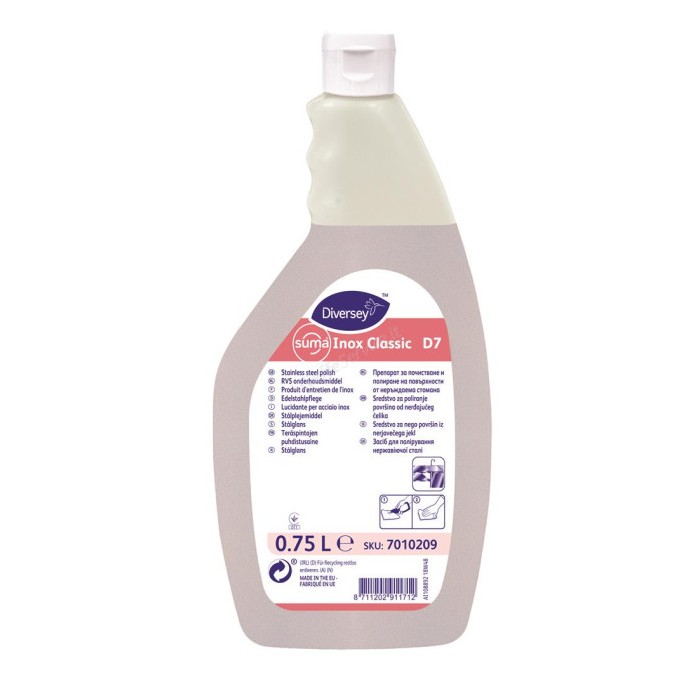 SUMA INOX CLASSIC "LUCIDANTE AD OLIO x ACCIAIO" (ct.6) ML.750