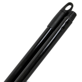 MANICO NERO METALLO PLASTIFICATO CM.130 "Professionale" (ct.12) PZ.1