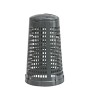 GETTACARTE PORTASACCO ESTERNO TONDO C/COPERCHIO "TRESPY" GRIGIO PZ.1