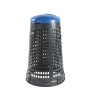 GETTACARTE PORTASACCO ESTERNO TONDO C/COPERCHIO "TRESPY" BLU PZ.1
