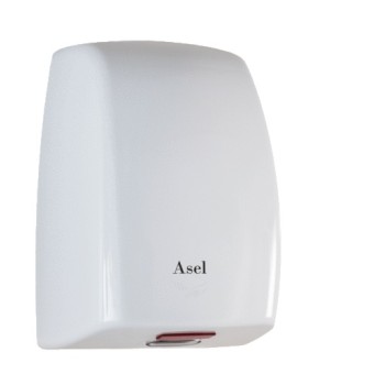 ASCIUGAMANI ELETTRICO MINI JET C/SENSORE INFRAROSSI BIANCO 800W PZ.1