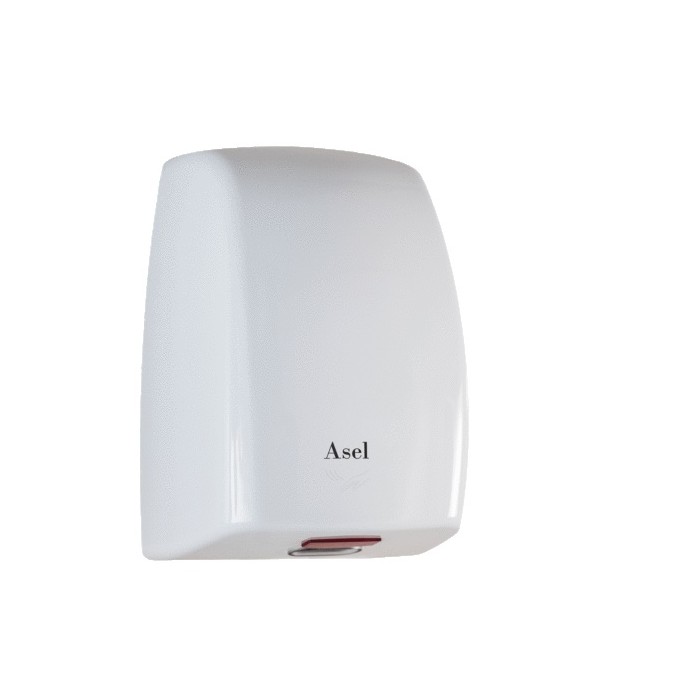 ASCIUGAMANI ELETTRICO MINI JET C/SENSORE INFRAROSSI BIANCO 800W PZ.1