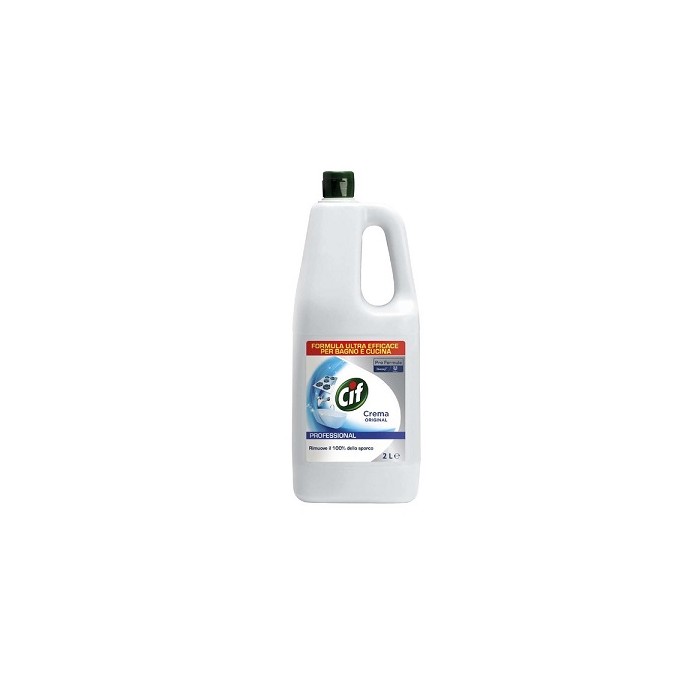 CIF CREMA DETERGENTE BAGNO E CUCINA (ct.6) LT.2
