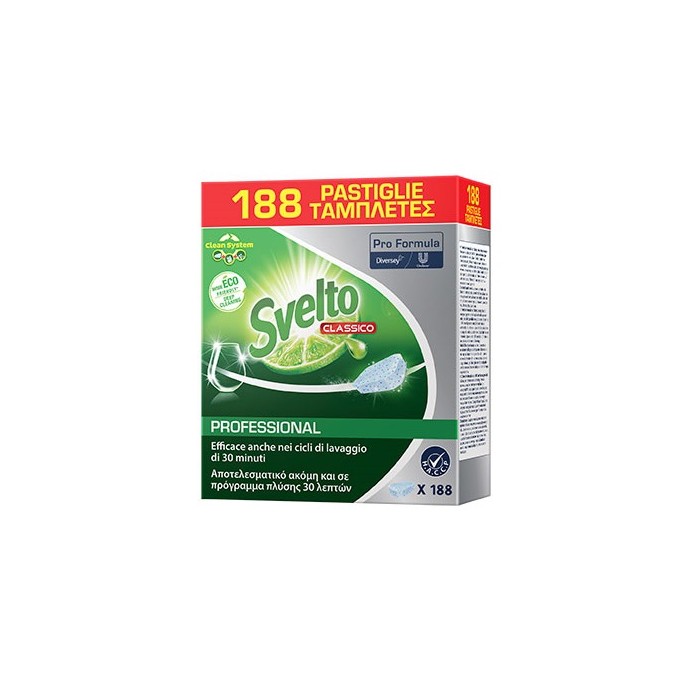 SVELTO CLASSIC TABS PASTIGLIE x LAVASTOVIGLIE PZ.188