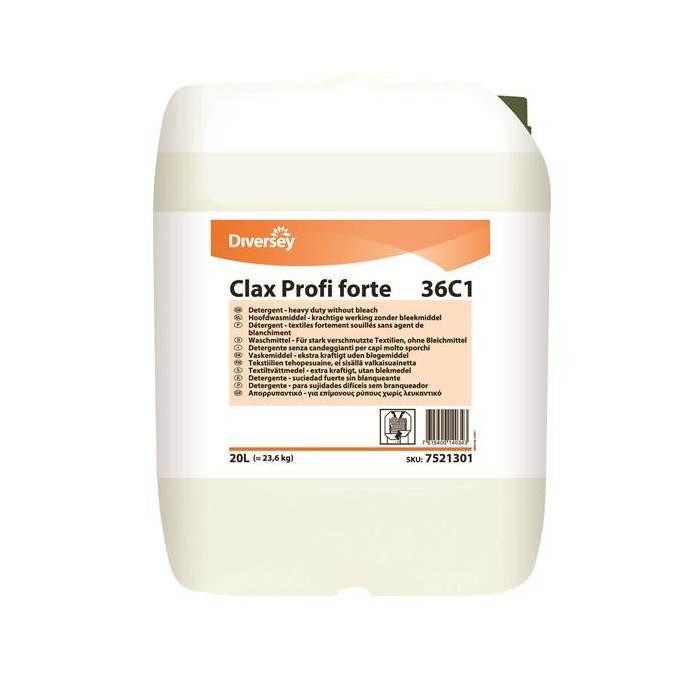 CLAX PROFI FORTE (Detergente Lavatrice strutturato) "tipo S1" LT.20