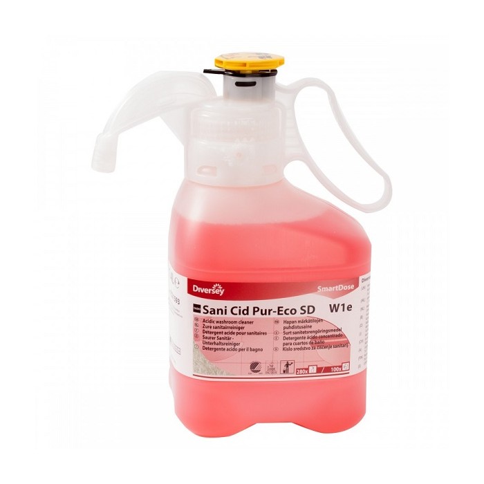 SMART DOSE TASKI SANI CID PUR-ECO Detergente acido per il bagno LT.1,4