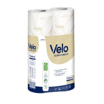 CARTA IGIENICA FASCETTATA VELO NATURAL AVANA 2V PZ.72