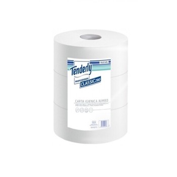 CARTA IGIENICA MAXI JUMBO 360 2V TENDERLY ROT.6x360 MT