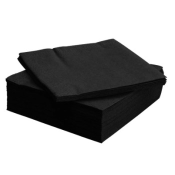TOVAGLIOLO 24x24 2V NERO FATO (ct.24) PZ.100