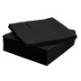 TOVAGLIOLO 24x24 2V NERO FATO (ct.24) PZ.100