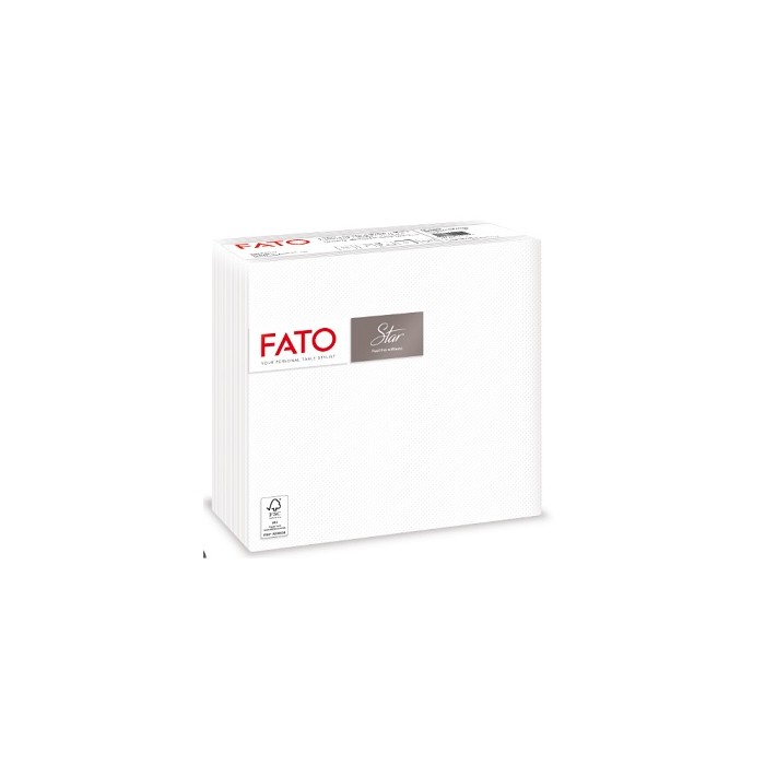 TOVAGLIOLO 38x38 2V PUNTA FATO BIANCO (ct.30) PZ.40