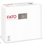 TOVAGLIOLO 38x38 2V PUNTA FATO BIANCO (ct.30) PZ.40