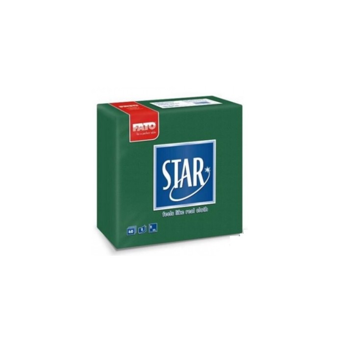 TOVAGLIOLO 38x38 2V PUNTA FATO VERDE FORESTA (ct.30) PZ.40