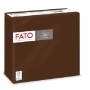 TOVAGLIOLO 38x38 2V PUNTA FATO CACAO/CIOCCOLATA (ct.30) PZ.40