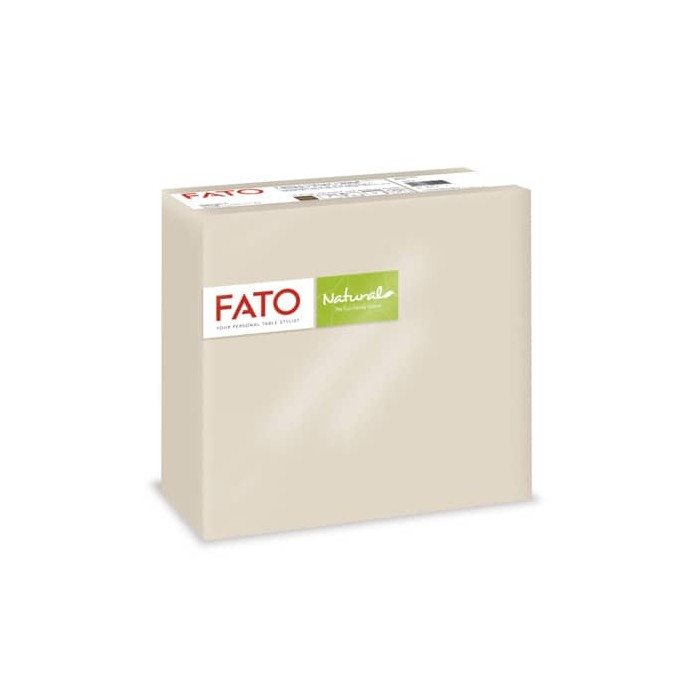 TOVAGLIOLO 38x38 2V PUNTA FATO NATURAL/SABBIA (ct.30) PZ.40