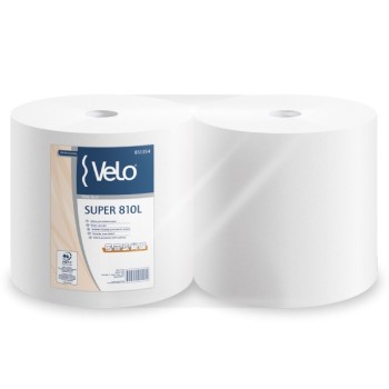 BOBINA LISCIA 2V "VELO SUPER" (kg. 6,00) 810 STRAPPI x 2 ROTOLI