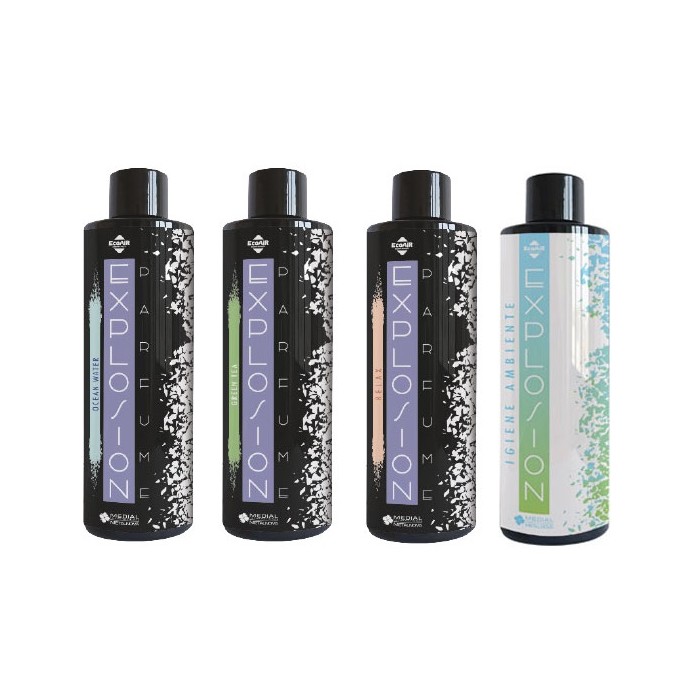 RICARICA VAPORIZZATORE di OLI ESSENZIALI "EXPLOSION" (ct.4) ML.250