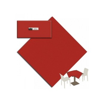 COPRIMACCHIA 100X100 FATO AIRLAID ROSSO PZ. 50